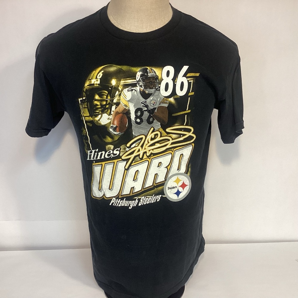 Pittsburgh Steelers Hines Ward graphic T-shirt Womens size large